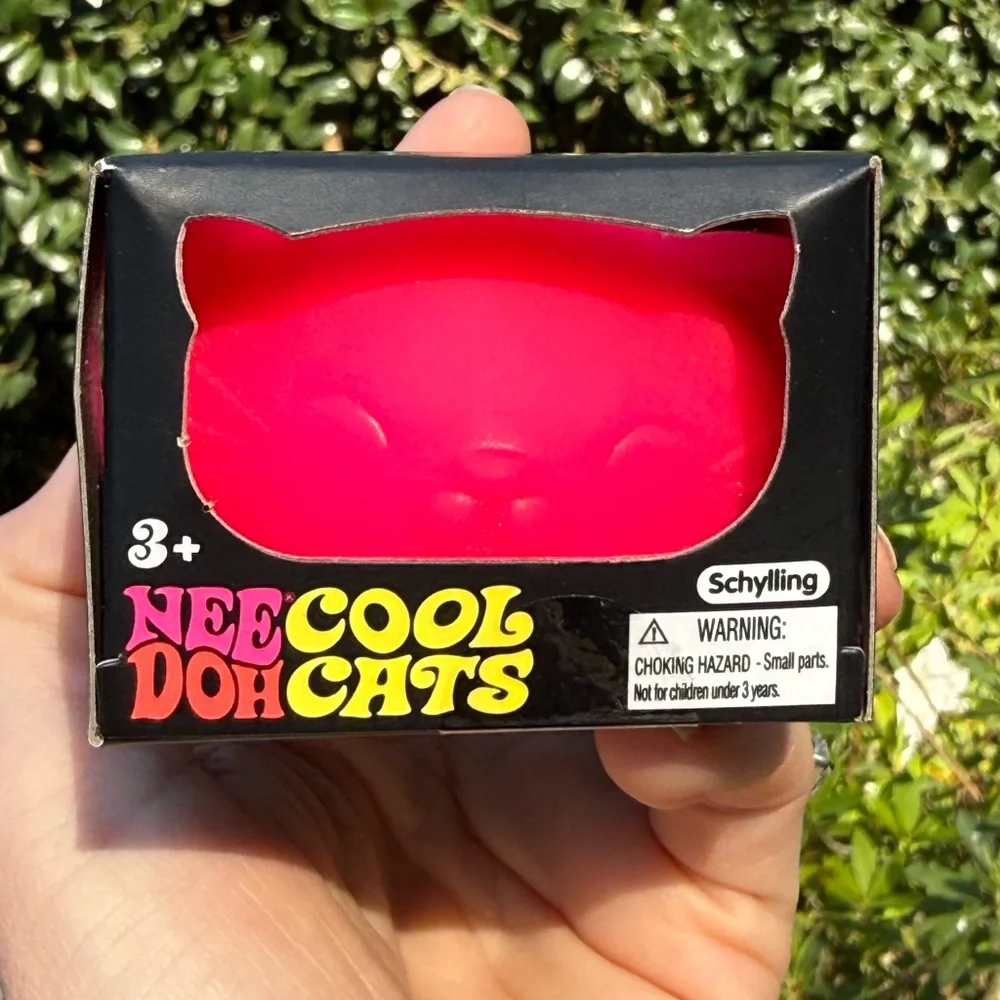 Nee Doh Cool Cats - Pink TikTok favorite